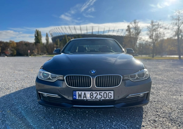 BMW Seria 3 cena 56000 przebieg: 203000, rok produkcji 2014 z Warszawa małe 79